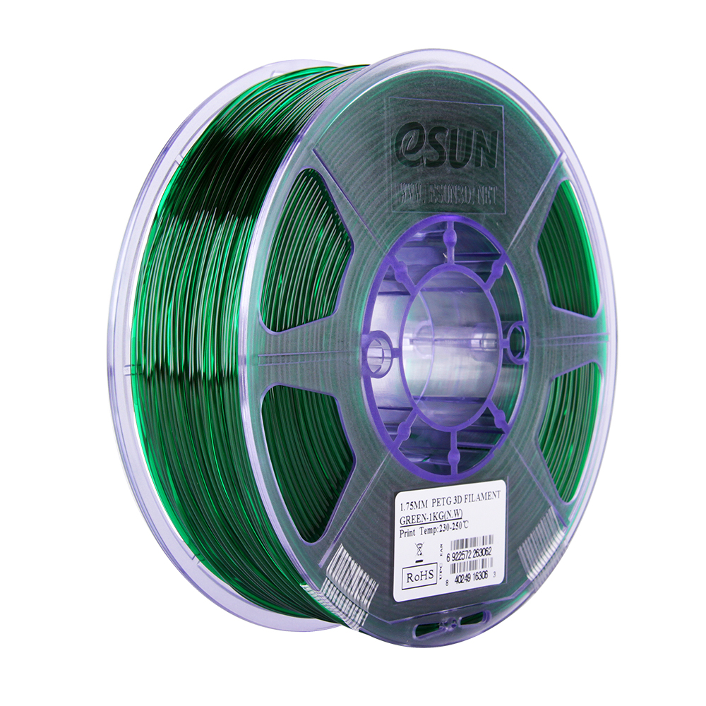 eSun PETG 1.75mm 1kg Green filament - RUUMIK