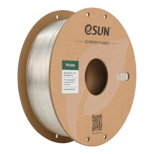 eSun TPU 95A 1.75mm 1kg Clear filament