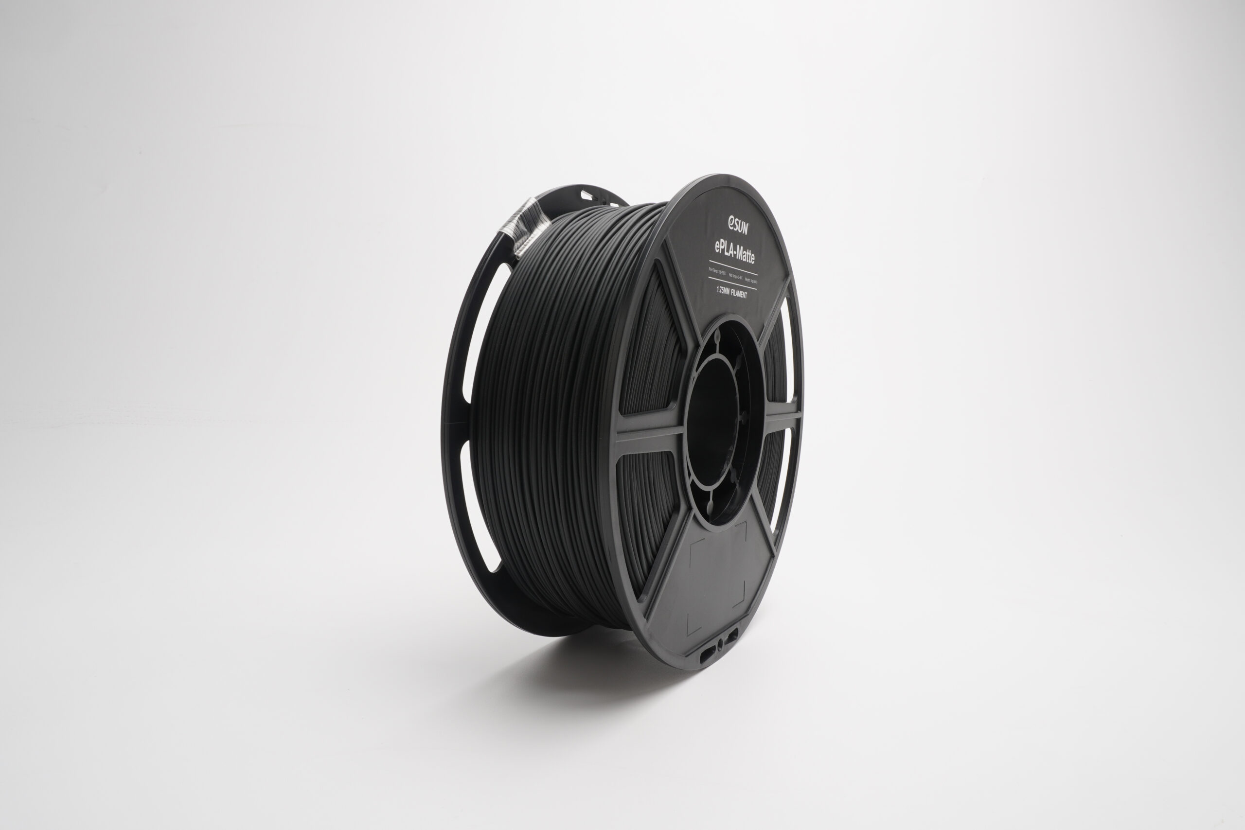 eSun Matte PLA 1.75mm 1kg Deep Black filament - RUUMIK