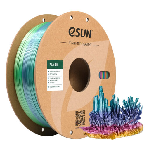 eSun eSilk Rainbow PLA 1.75mm 1kg Coral