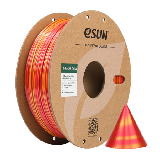 eSun eSilk Candy PLA 1.75mm 1kg Red Gold