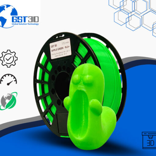 GST3D PLA+ 1.75mm 1kg Apple Green - Image 2