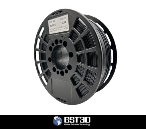 GST3D ASA 1.75mm 0.9kg Black