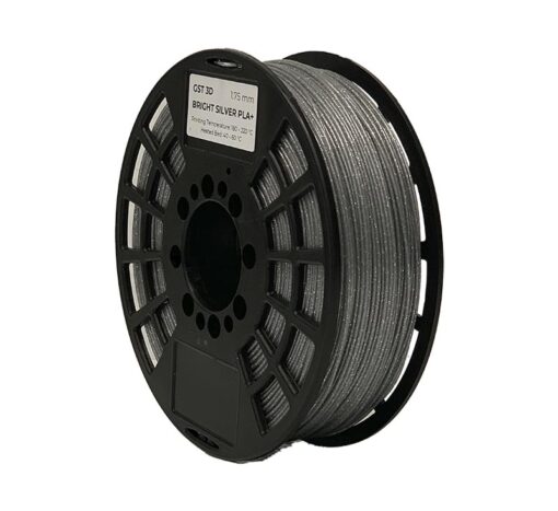 GST3D PLA+ 1.75mm 1kg Bright Silver