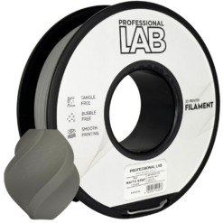 Prof. Lab PLA Matte 1.75mm 1kg Gray - Pilt 2